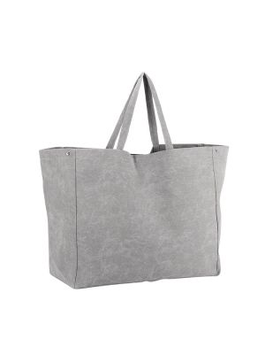 Große Badetasche 75 l – Strandtasche mit Magnetverschluss und Tragegriffen aus Polyester-Canvas