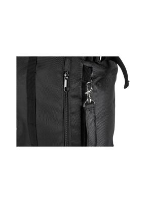 Schwarzer Rucksack 25 l VEGAS mit Laptopfach und Organizer – robustes 600D Polyester