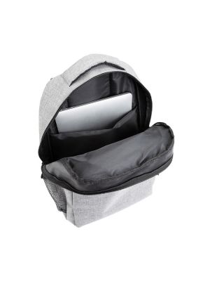 Casual Rucksack 15 l – mit Laptopfach & USB-Anschluss, ideal für Alltag & Schule