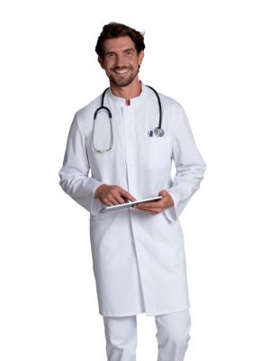 Herren Arztmantel Langarm