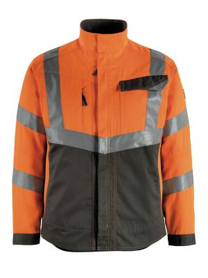 Mascot Warnschutzjacke in Orange-Dunkelgrau