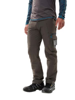 Mascot Arbeitshose Stretch in Dunkelgrau – robuste und flexible Arbeitshose aus Ultimate Stretch mit ergonomischer Passform
