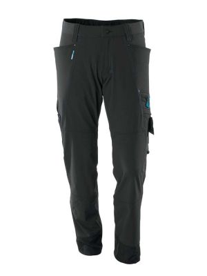 Workwear Hose Mascot in Schwarz