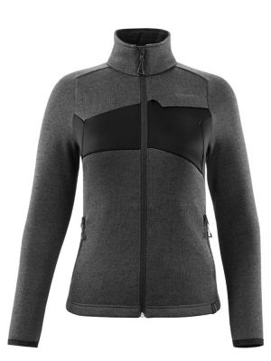 Arbeits Strickjacke Damen Dunkelgrau