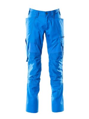 Arbeitshose Herren Mascot in Schwarz mit Knietaschen und elastischem Bund