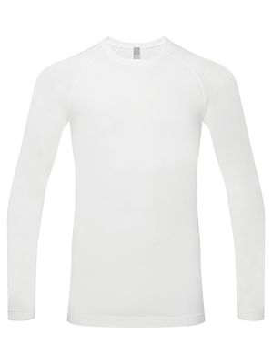 Weißes Langarmshirt Herren