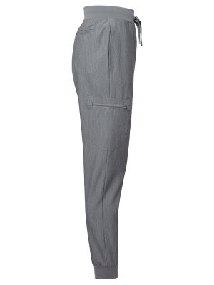 Stretch Joggpants Damen Grau