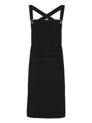 Latzschürzen Barkeeper Schwarz