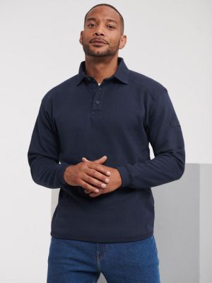 Workwear Sweatshirt mit Kragen