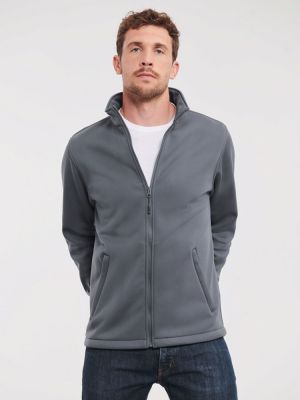 Softshelljacke Herren Grau