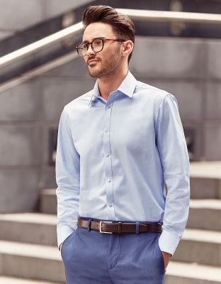 Business Hemd mit dezenten Muster