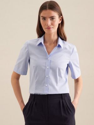 Bügelfreie Kurzarm Bluse